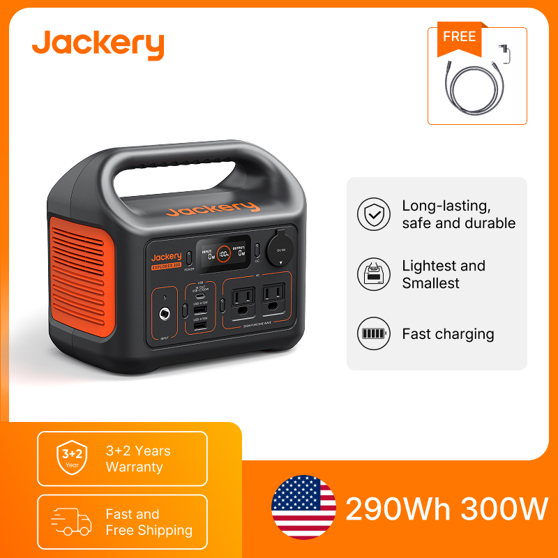 Outdoor Power Station - Jackery Portable Power Station Explorer 300New