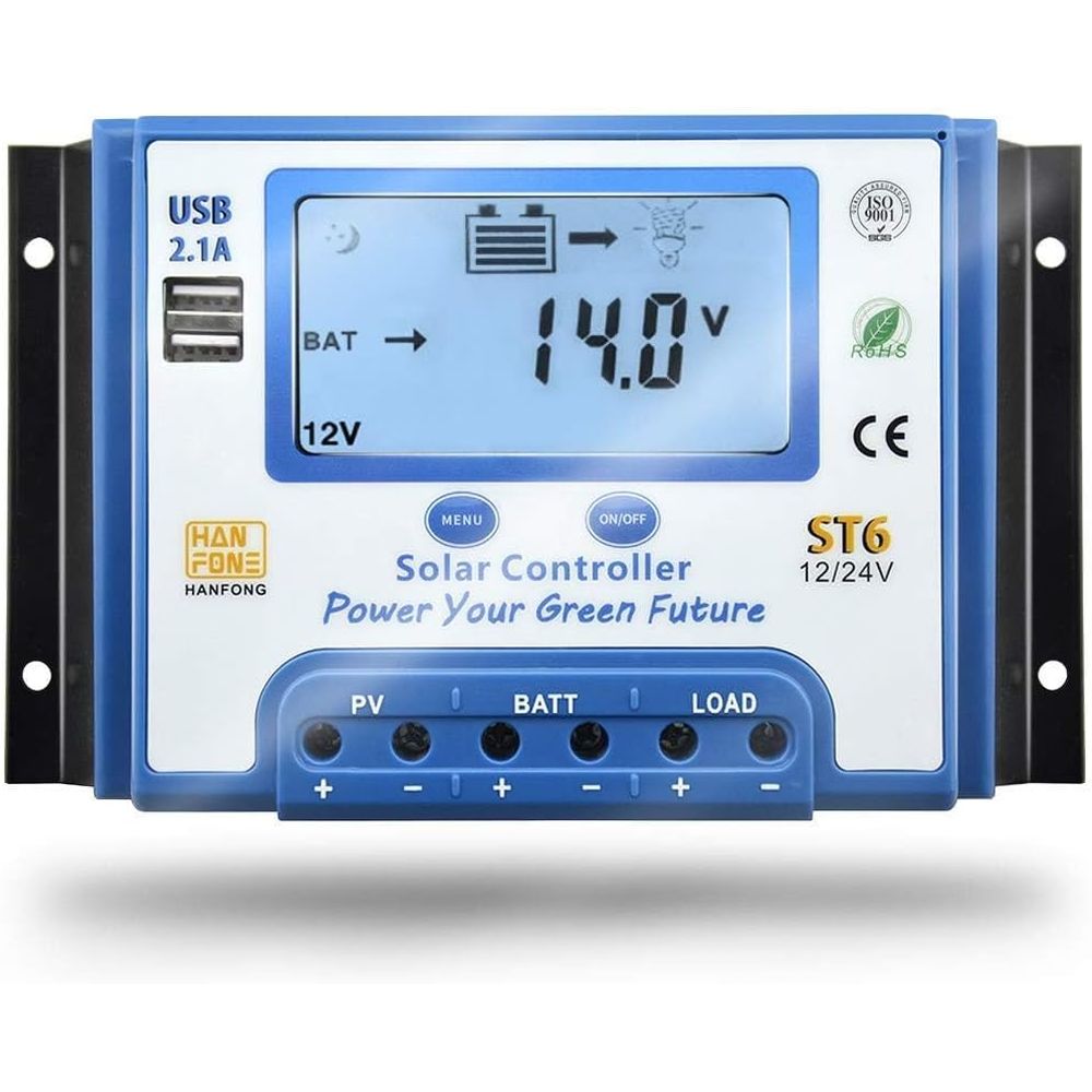 60A Solar Charge Controller 12 - огляд і ціна Solar Panel