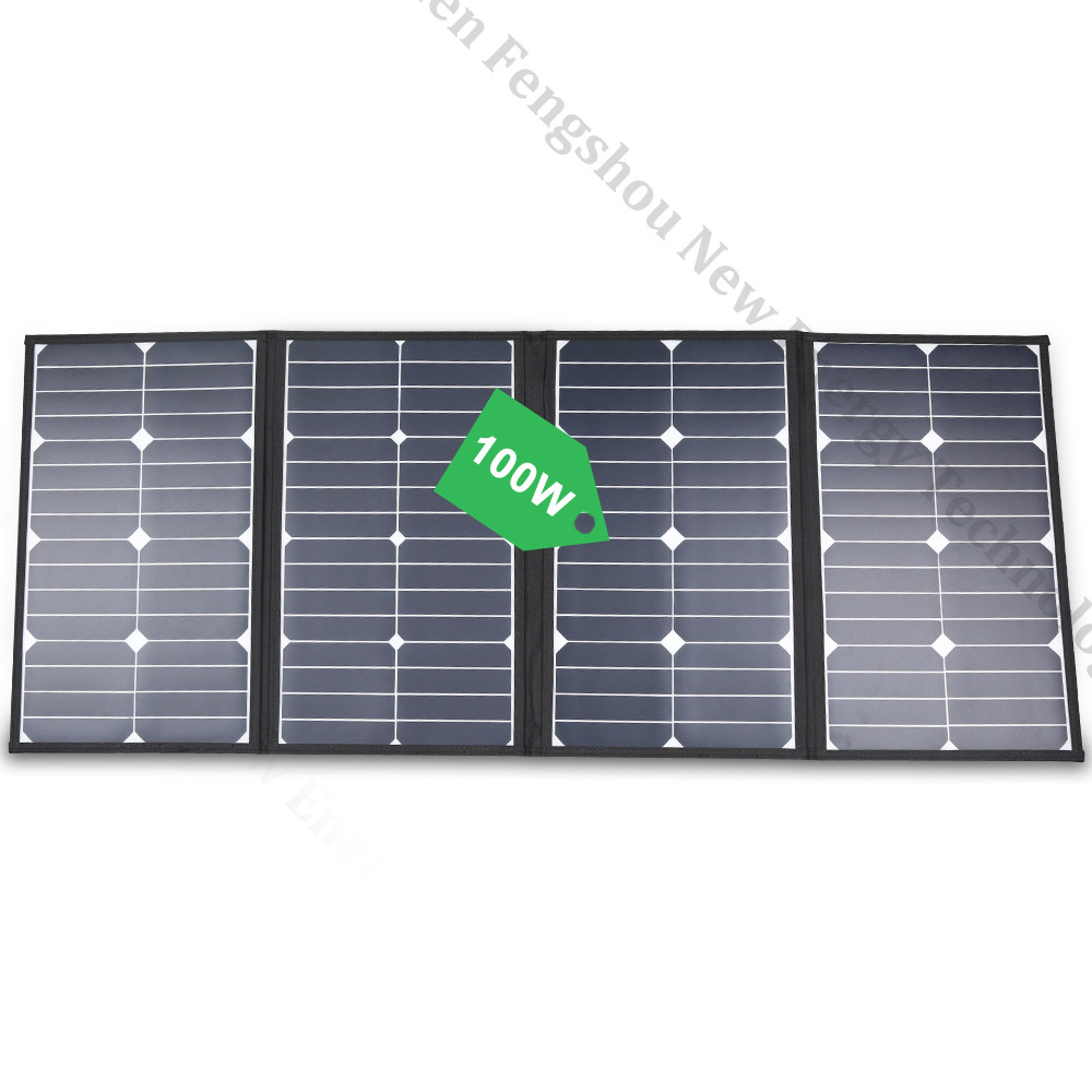 Portable 100 Watt Folding Sola - огляд і ціна Solar Panel