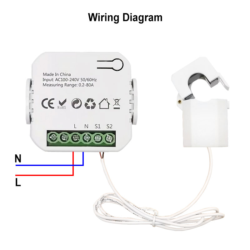 Smart Life ZigBee Clamp Power  - огляд і ціна Energy Monitor Meter