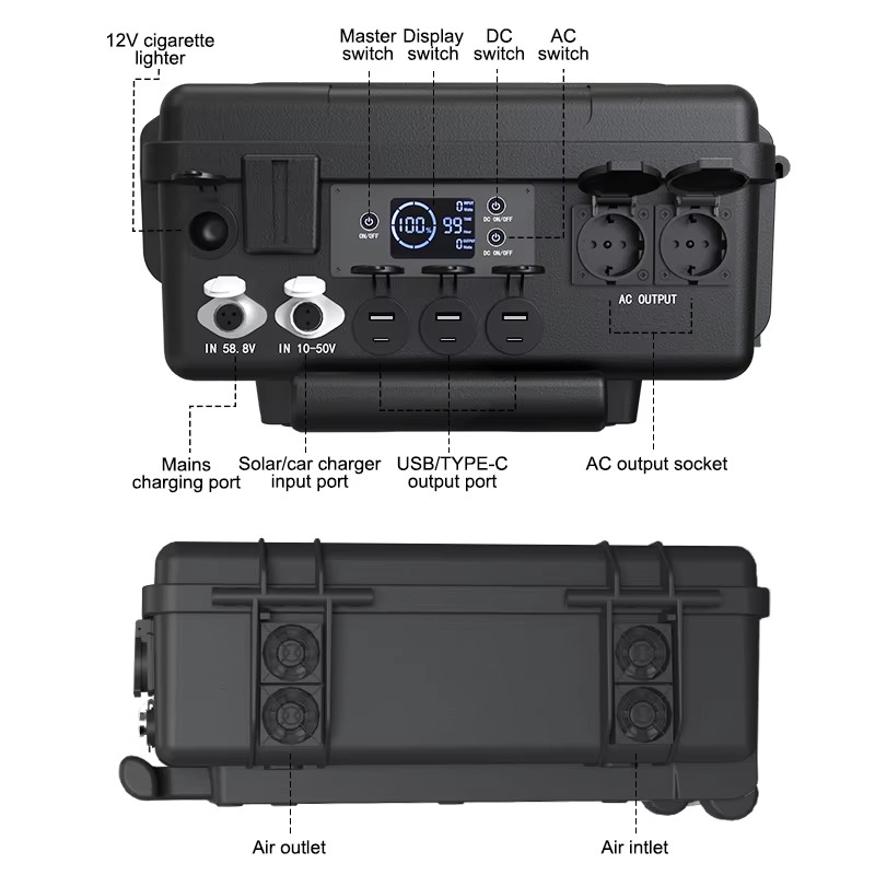 110V 220V Portable Charging St - огляд і ціна Solar Generator