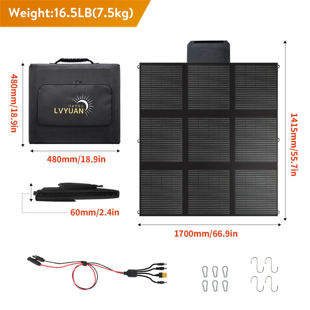 300w 12v Mono Portable Battery - огляд і ціна Solar Panel