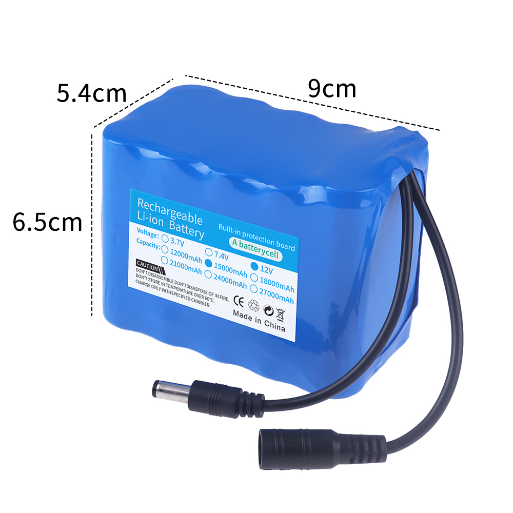 Fishing Battery 12v 3S5P 15Ah  - огляд і ціна Lithium Battery 12V
