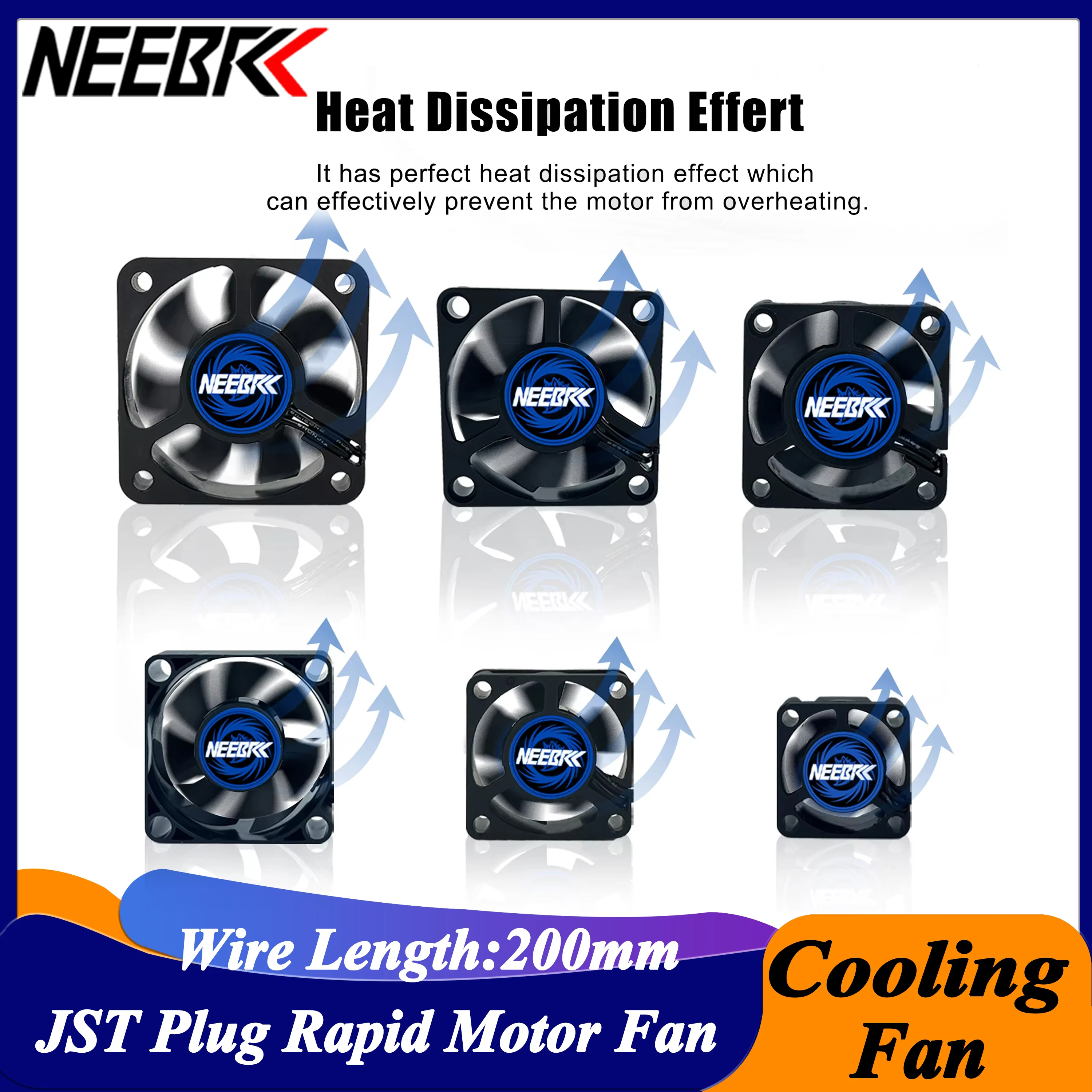 NEEBRC Cooling Fan Heatsink 25 - огляд і ціна Lithium Battery 12V