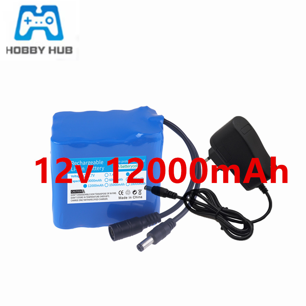 12V 12000mah Battery 3S4P Real - огляд і ціна Lithium Battery 12V